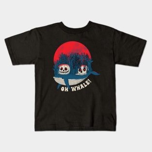 Oh Whale! It's Halloween Kids T-Shirt